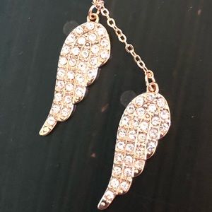 VS Angel Wing Gold Necklace